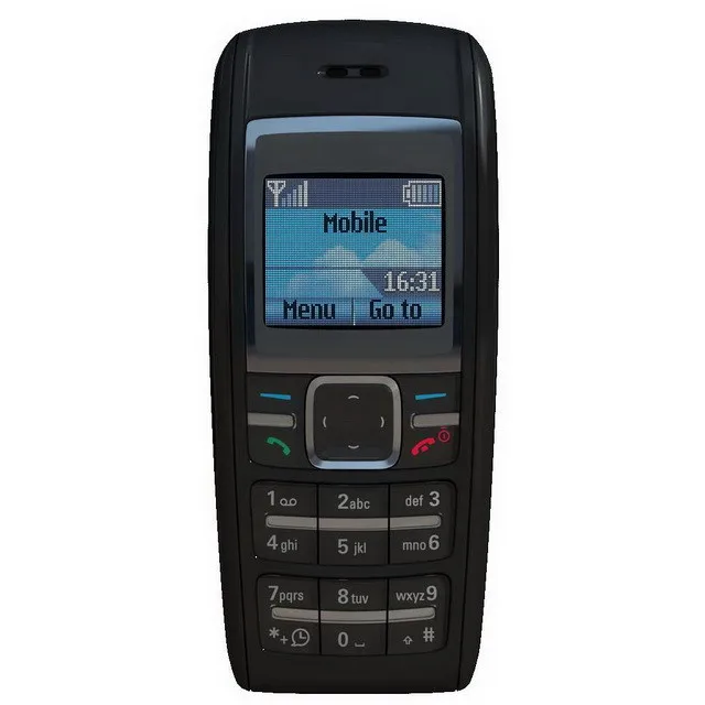 

Free Shipping Very Cheap 3G Mobile Phone 1600 For Nokia Factory Unlocked Simple Bar Best Buy Small Cell phone By Postnl, Black, silver