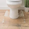 Wholesale customize clear perspex squatty potty ghost acrylic toilet bathroom stool