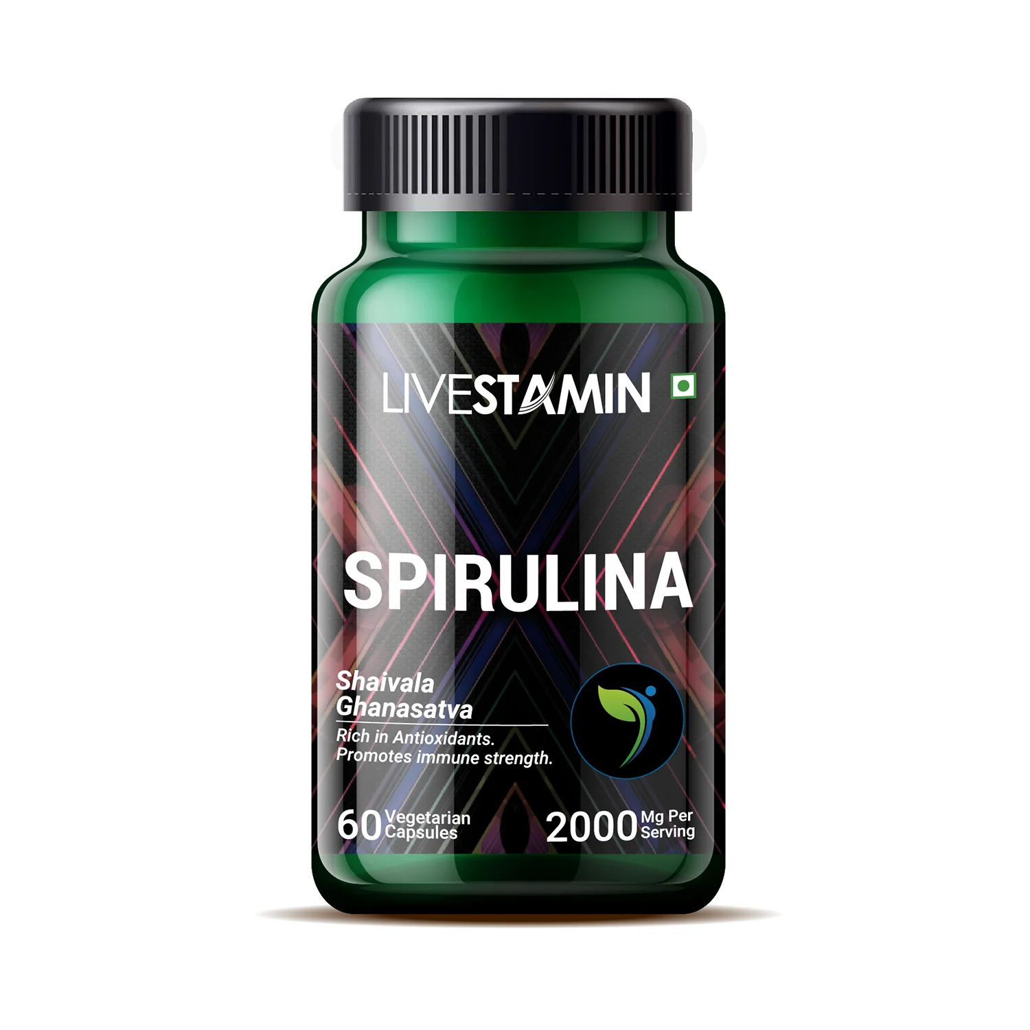 
Certified Organic Spirulina Powder Capsules 500mg Bulk Algae Anthrospira platensis Superfood supplement Private Label GMP ISO  (50036344876)