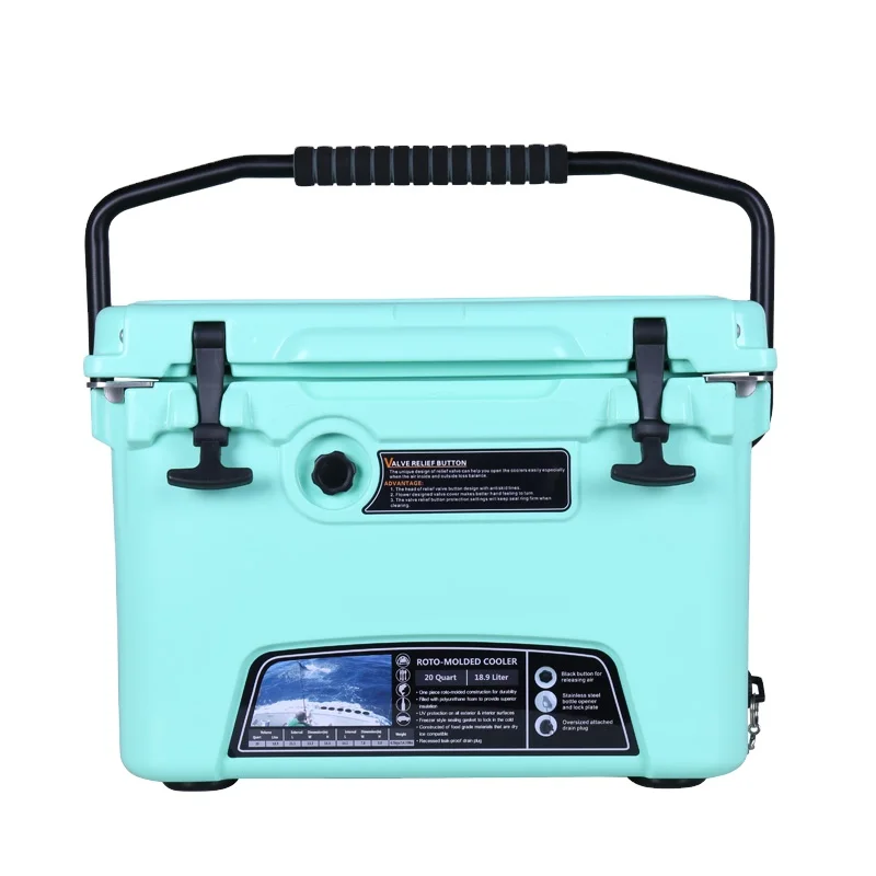 

cooler box CAMOUFLAGE camping Insulated body fishing box ice chest small 20qt