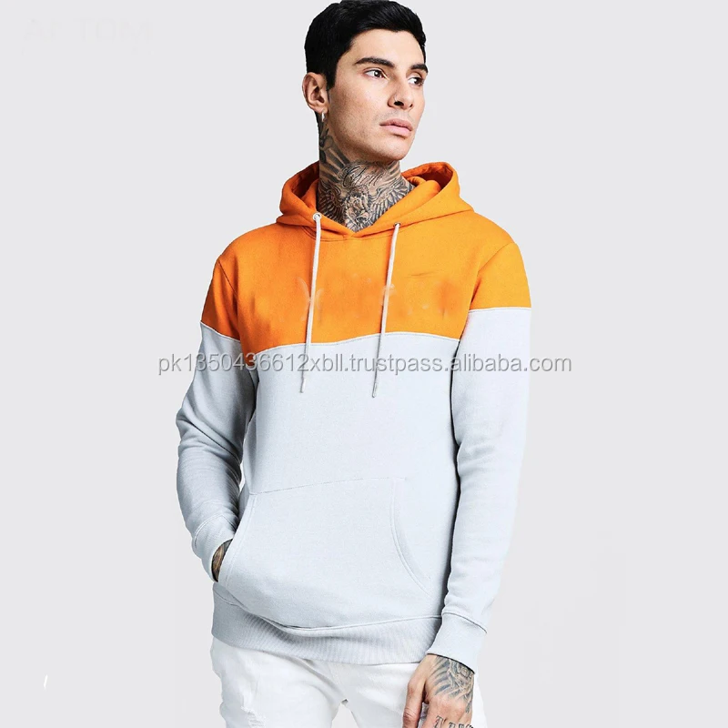 Orange and white hoodies Clearance