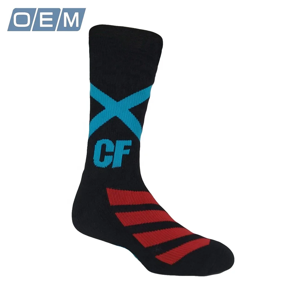 Wholesale Comfortable Cotton Comfort Knitted Basketball Socks for Youth Athletic Sport