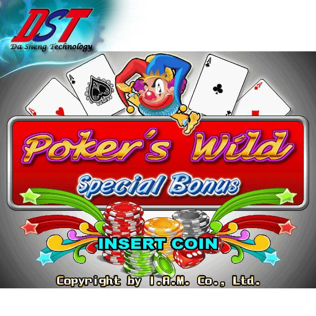 

Made in Taiwan Poker's Wild special bonus game poker game PCB, Green