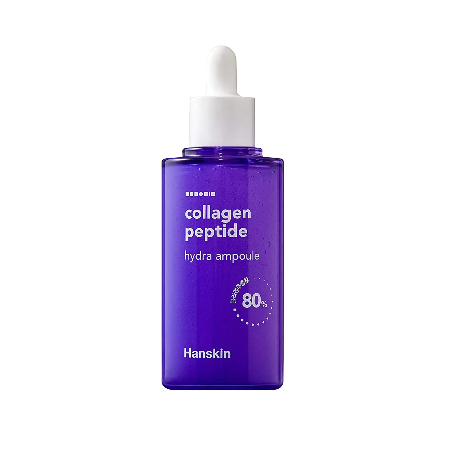 

80% Collagen Extract and 20% Peptide Anti-Aging Hhyaluronic acids Serum In Korea Hanskin Collagen Peptide Hydra Ampoule 90ml