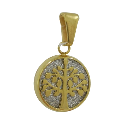 

fairy jewelry pendant gold charms tree of life necklace, Golden