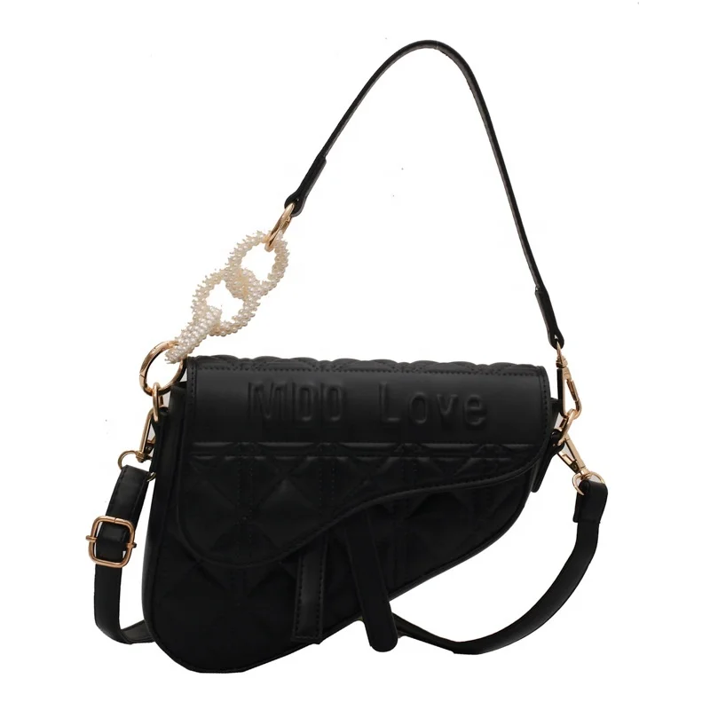 

2021 Fall Style PU Leather Luxury Handbags Purse Set for Girls Cross Chest Shoulder Lady Mesenger Bag Women Saddle Bag Handbag