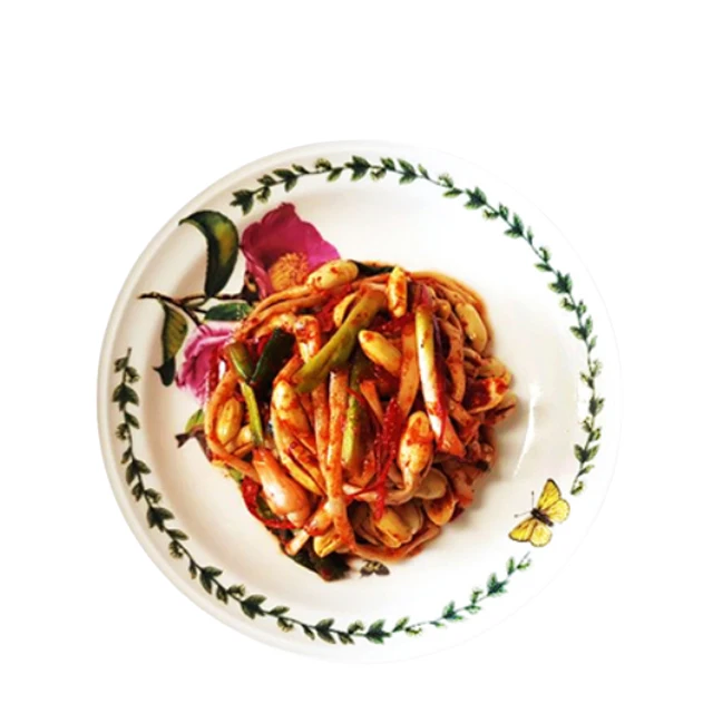 
Korean Hansungwon Peanut Sprouts Kimchi Original Taste Healthy Preserved Food Seasoned with Red Pepper and condiment 400g 