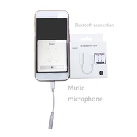 

2020 Amazon best seller 3.5mm usb cable for IPhone Earphone Jack AUX Connector Adapter Cable Listen to Music