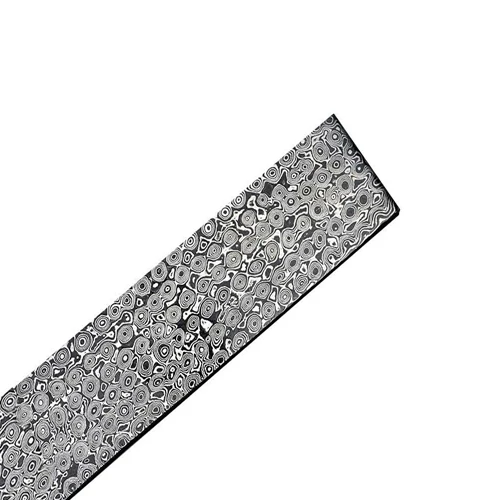 
CUSTOM HAND MADE DAMASCUS BILLET BAR WITH RAIN DROP PATTERN FOR MAKING THE BEST QUALITY KNIFE 