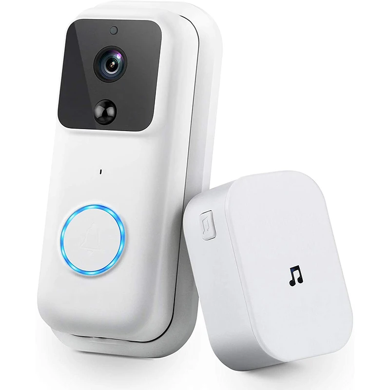 

QZT 2023 Wireless Video Door Bell Tuya Smart Doorbell Camera for Home Security