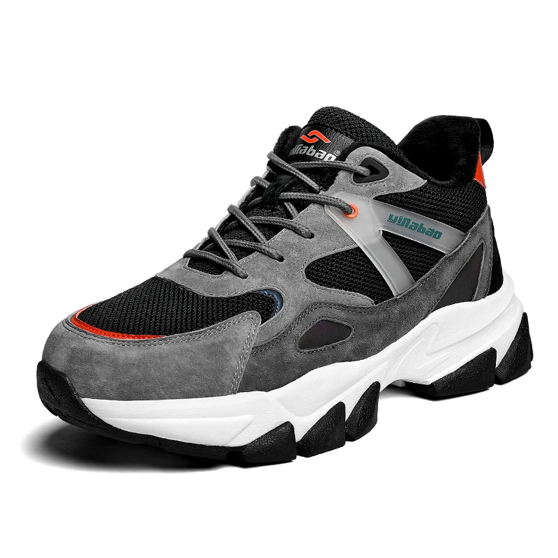 

Manufacture soft nap Sneakers Autumn/winter sports shoes men's leather, Optional