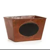 MEDIUM GARDEN RECTANGLE PLANTER WITH CHALKBOARD