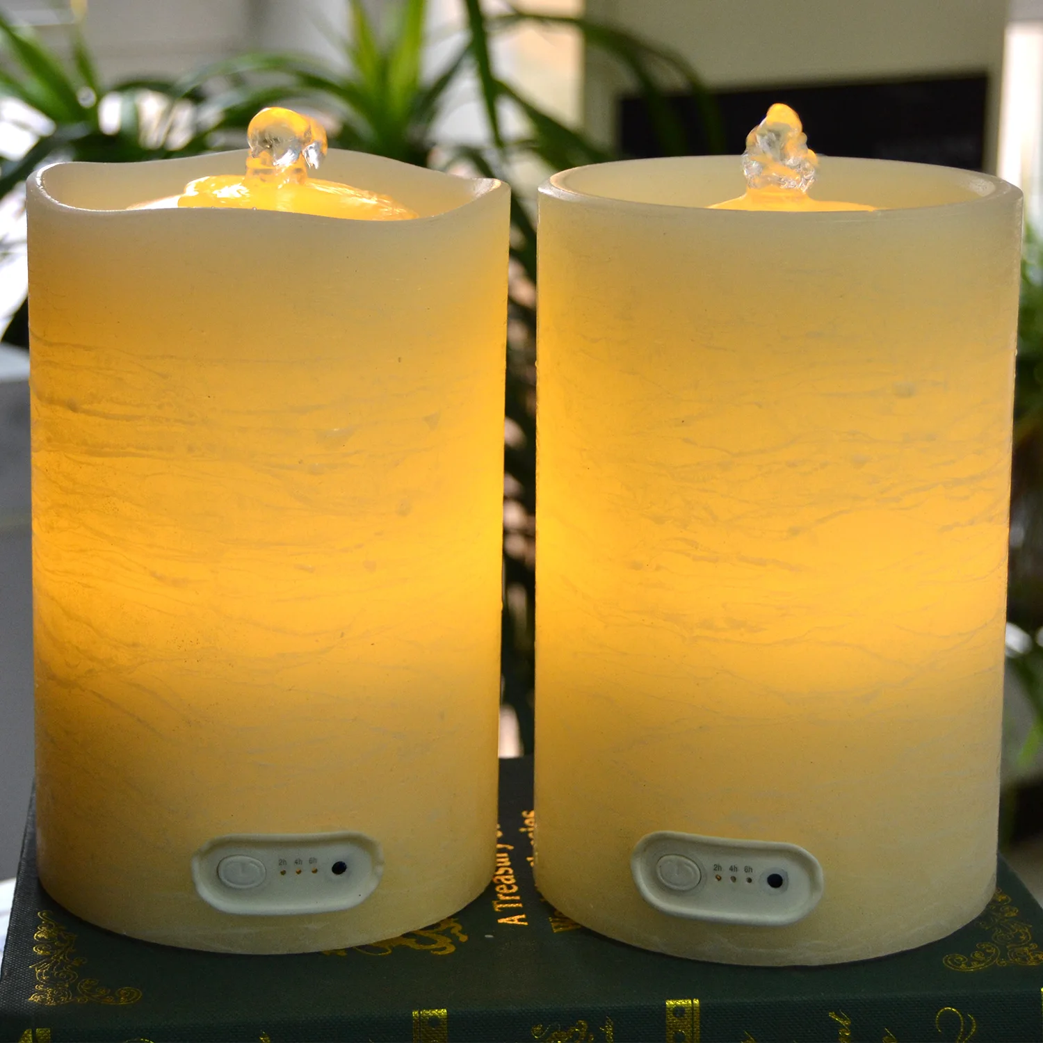 Indoor Magic Dancing Wireless Water Fountain Led Candles Buy Indoor