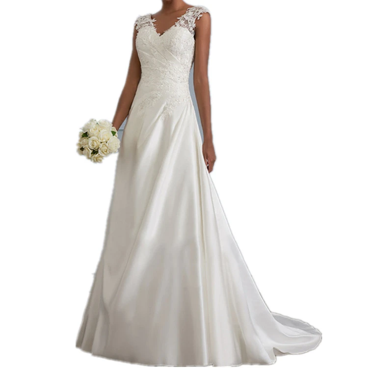 

Wholesale Wedding Dresses China Supplier Custom Plus Size Robe de Mariee Vestidos de Novia