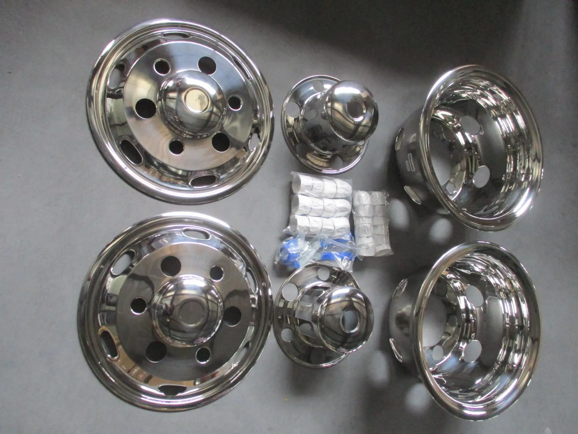 For Isuzu Npr 2008up Jp 17.5 X 6 T304 Stainless Steel Truck Wheel