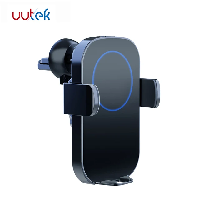 

Mobile phone automatic clamping wireless mobile wireless car charger UUTEK RSN12, Black