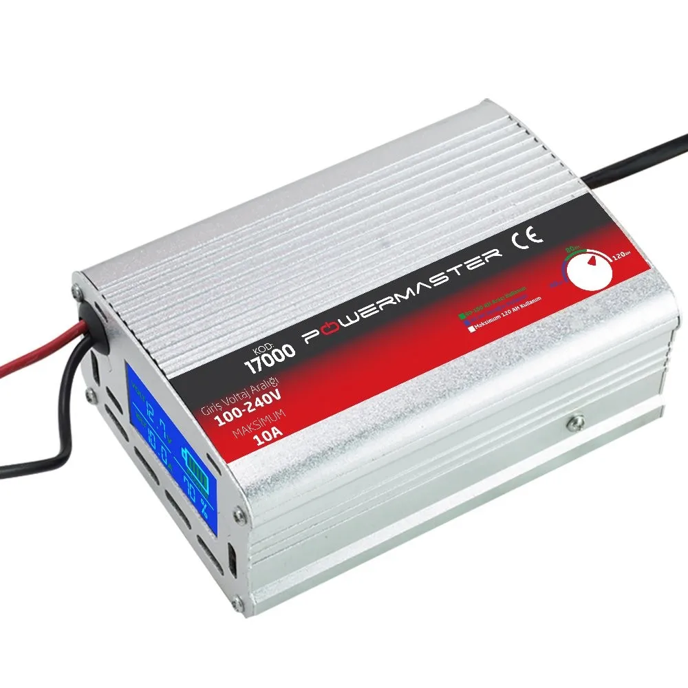 Powermaster 12v 10a Digital Display Battery Charger Buy Battery
