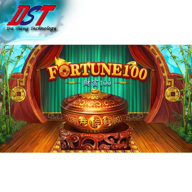 

Single Screen with Jackpot Slot casino game board Fortune 100 jackpot slot game