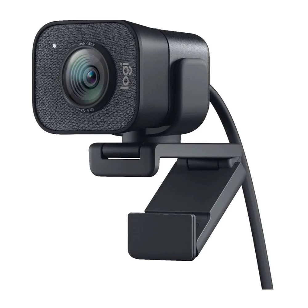 

Logitech Streamcam Webcam 1080P Full Hd Web Video Connect Camera With Usb-C Live Streaming And Content Creation, Black,white