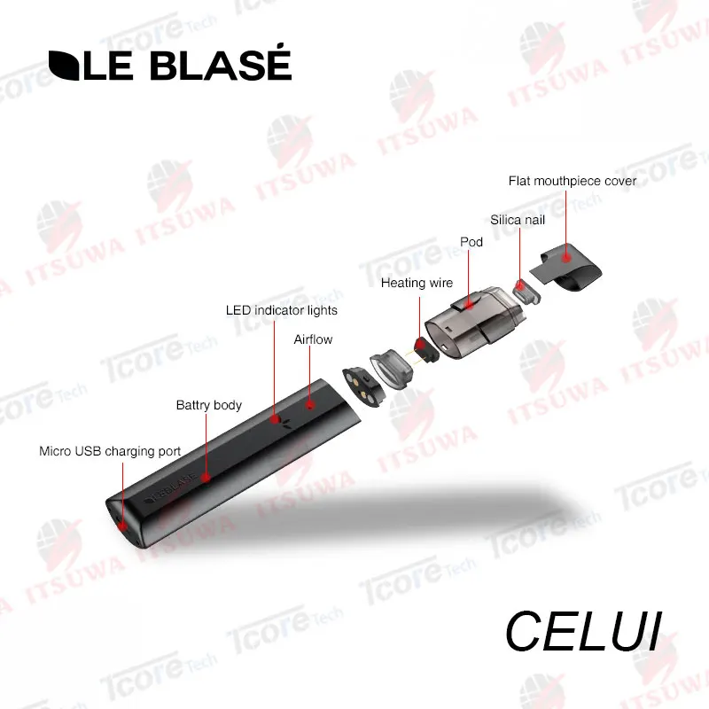 

Ceramic childproof pen Le Blase original cbd oil vape pen vaper starter kit