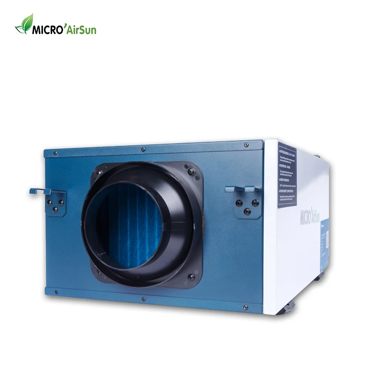 
Single duct uni-directional ventilator with air purification air handling unit 