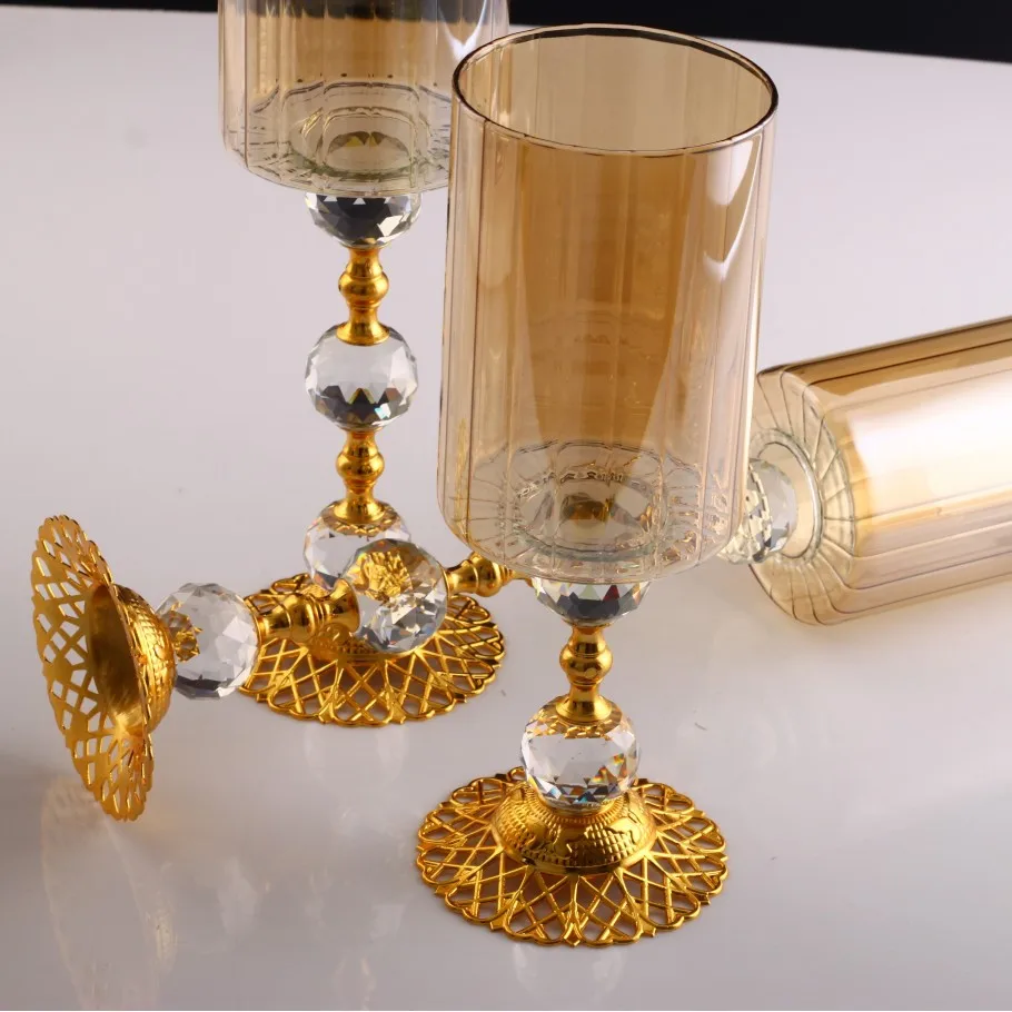 
CANDLESTICK CYLINDER ZY GOLD 3 SET 