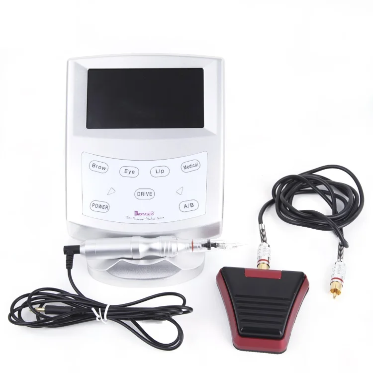 

Biomaser T100 Intelligent Permanent Makeup Device Kit, Silver and black