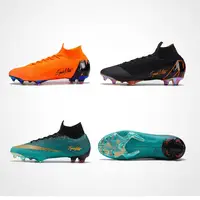 

2019 Factory customized brand outdoor all FG Men Superfly 6 Soccer Shoes wholesale Cr7 Football Boots Hot Sale Professional Boot