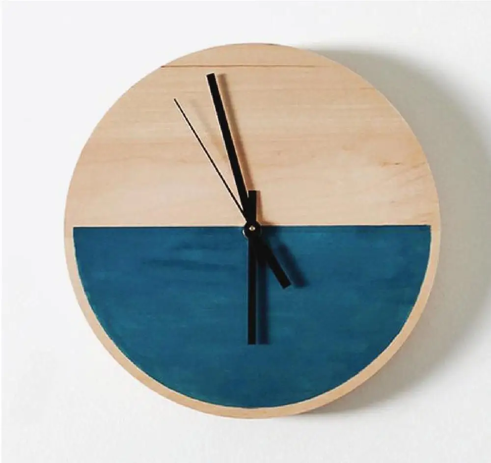 
Sea level design wall clock, wooden quartz clock made in Vietnam now on sale  (62016629722)