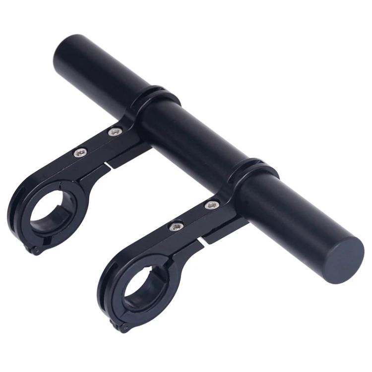 

Bike Handlebar Double Bracket Bicycle Handlebar Extension Light Holder Computer Phone Mount Bike Handlebar Extender Grip