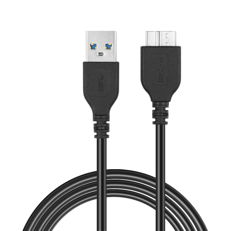 

USB Cable Version 3.0 USB A to USB 3.0 Micro data Cables for Mobile hard drive, Black/oem