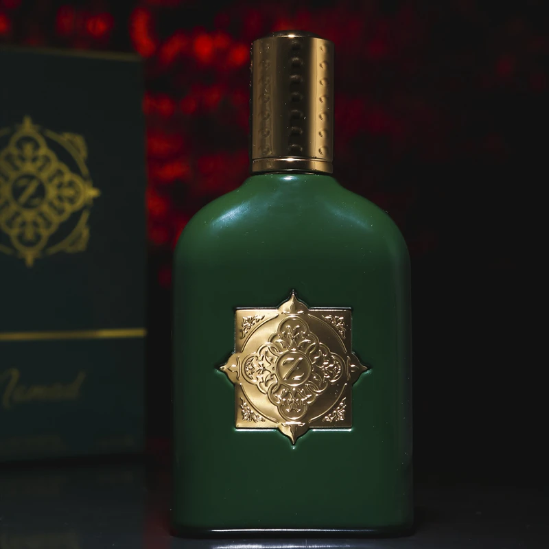 

Original Design Arabian Woody Oriental Popular Male Sexy ZUOFUN Perfume With Luxurious Bottle, Green