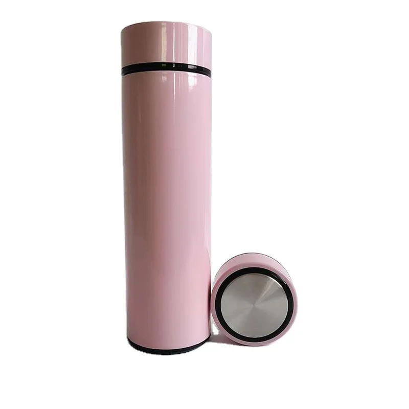 

Mikenda Stainless Steel Smart Water Bottle Leak Proof Double Walled, Keep Drink Hot & Cold, LED Temperature Display, Mix