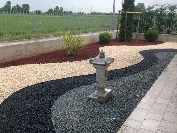 marble chips landscaping