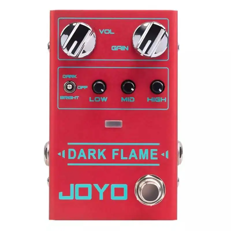 

High Gain Metal Electric Guitar Effect Pedal Distortion Riff Solo JOYO R-17 for Stringed Instruments Parts & Accessories, Red