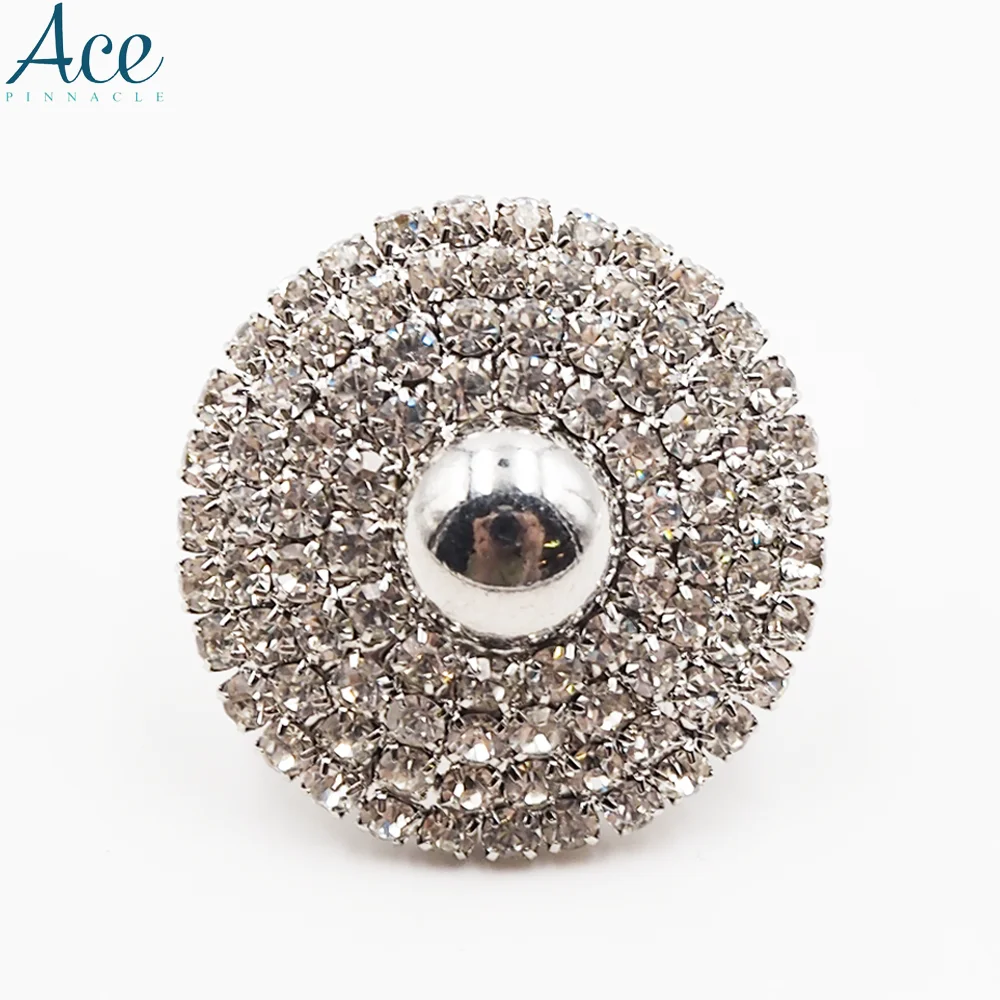 2019 мода дизайн горный хрусталь застежка Брэд клип алмаз brads для роскошной сумки
