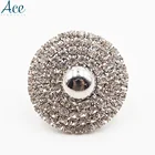 2019 Design de Moda Strass Brad Fastener Clipe Diamante brads para saco de luxo