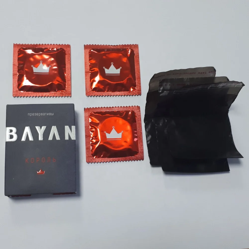
Natural latex man condom for sex 