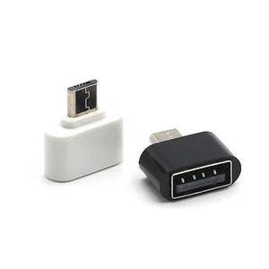 WISTAR white Micro USB OTG to USB 2.0 Mini Adapter Compatible for Android Tablet Pcs