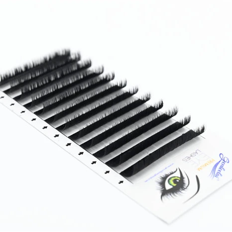 

Lash Extensions 0.03 20-25mm Korean PBT Volume Eyelash Extensions D Curl Easy Fanning Volume Lashes Self Fan Lashes Samples