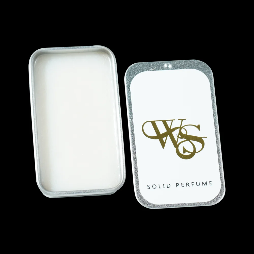 

Womens solid perfume containers for Parfum EDP EDC EDT tins Taiwan OEM ODM private label perfume wholesale cologne, Black white