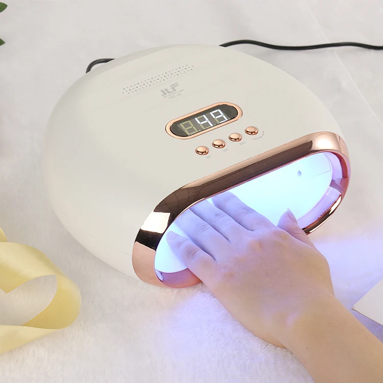 

uv lamp 72w for salon led light nail dryers nail lamp China nail lampe uv gel Varnish Curing Hard Gel Extension wholesale 2019, White+rose gold