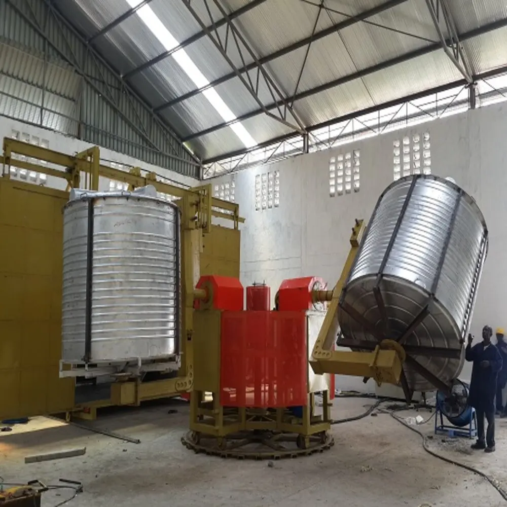 
FIXED 4 ARM BI AXIAL ROTATIONAL MOULDING MACHINE 