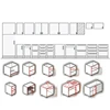 Kitchen Cabinet // Ready to Assemble Carcass // Kitchen Box