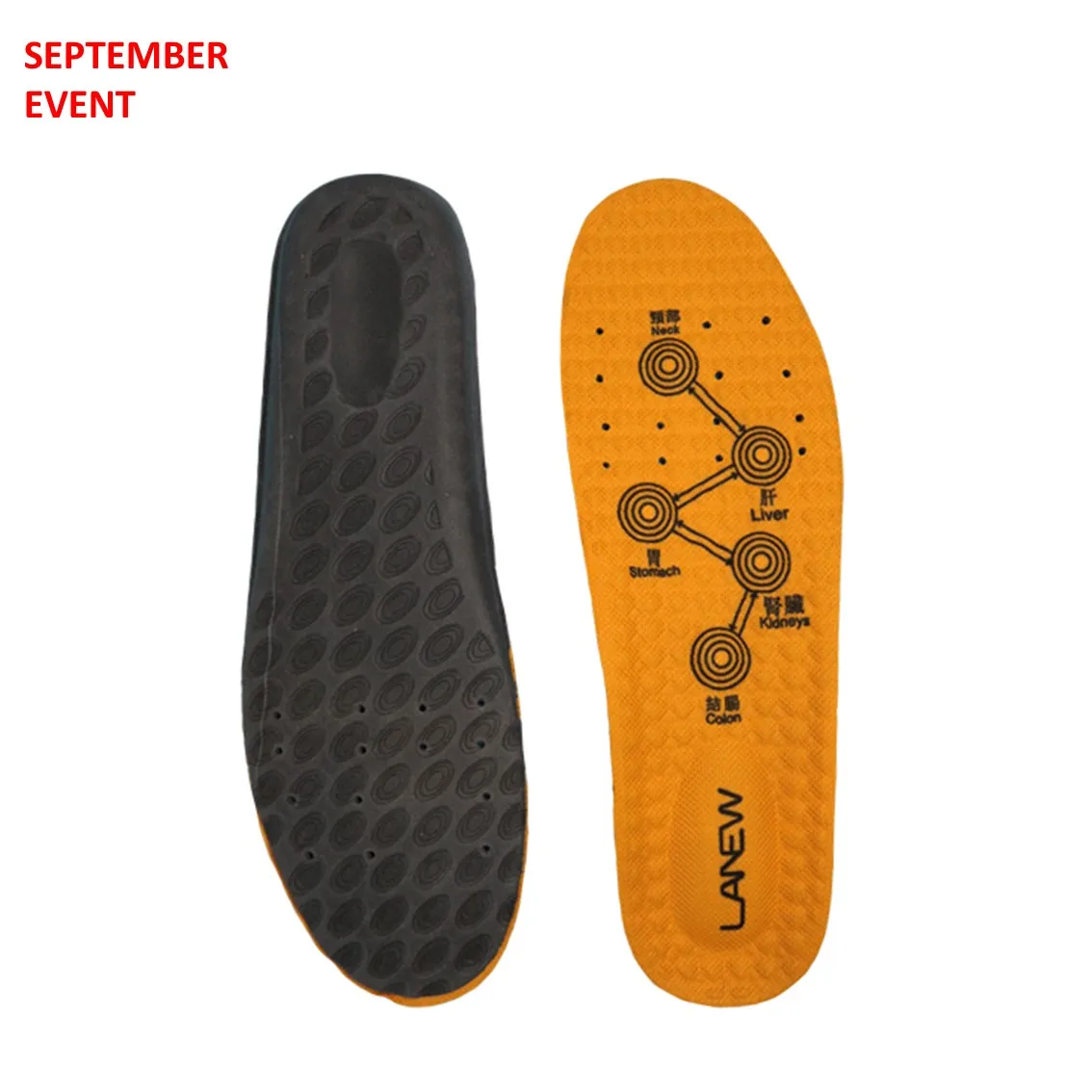 

latex custom wholesale magnetic insoles for shoes