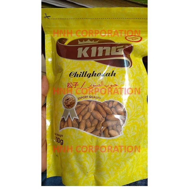 
Afghani Pine Nuts in Shell /Cedar Nuts 