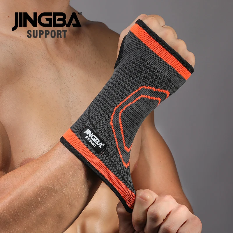 JINGBA Customization Wholesale Medical New Arrival Wholesale Medicalports protection Nylon Fitness High Elastic Tennis Wrist