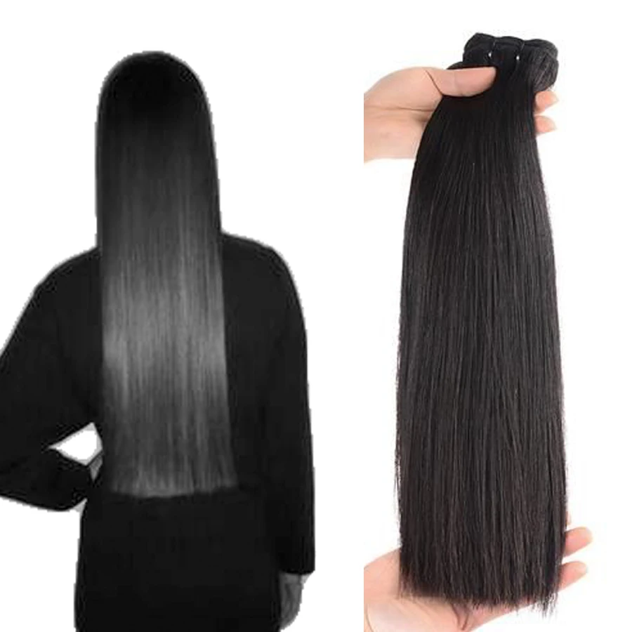 

Super Double Drawn Virgin Hair Raw Indian Hair Human Hair Weave Bundles Bone Straight Wholesale Vendors 100% Remy Natural Color