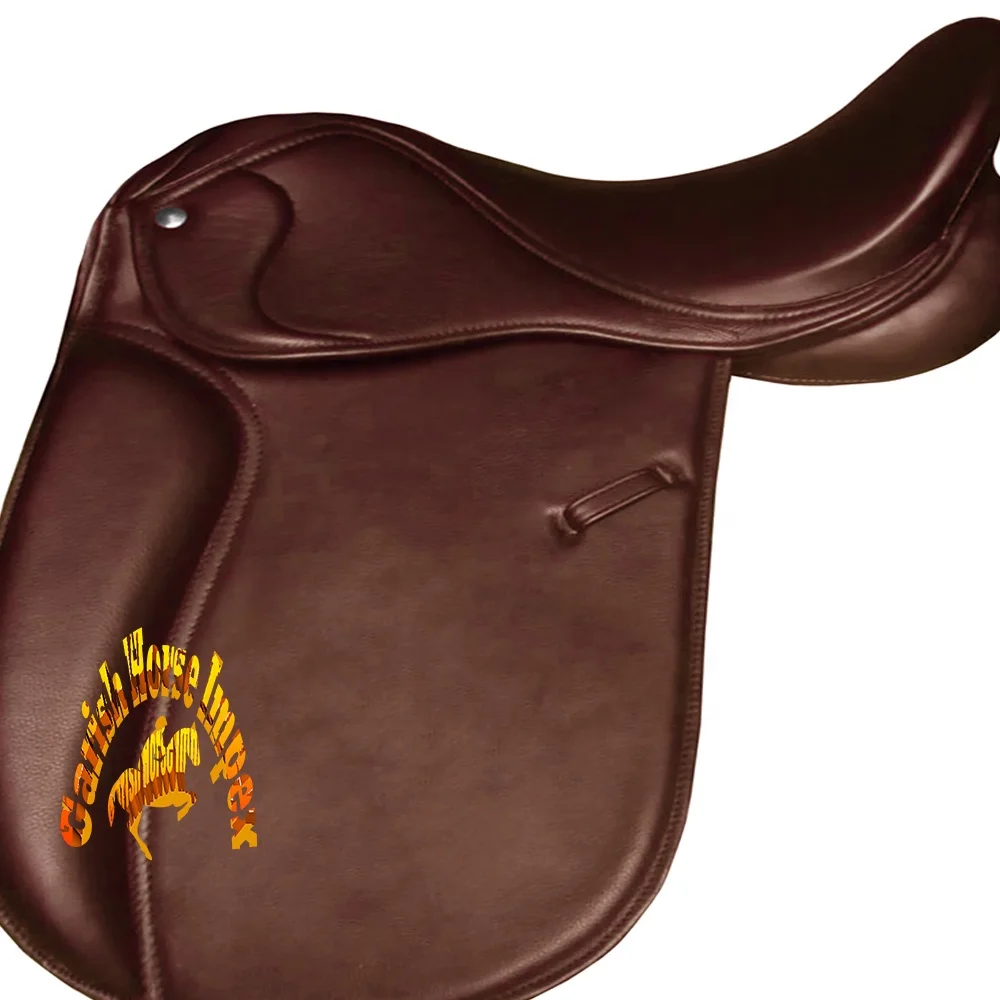 
Horse Riding Dressage Saddle English Horse Riding Genuine Leather Saddle High Quality Equestrian Products 