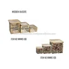Wooden Restaurant Buffet Display Stands & Risers - Perfect for Food & Desert Presentation